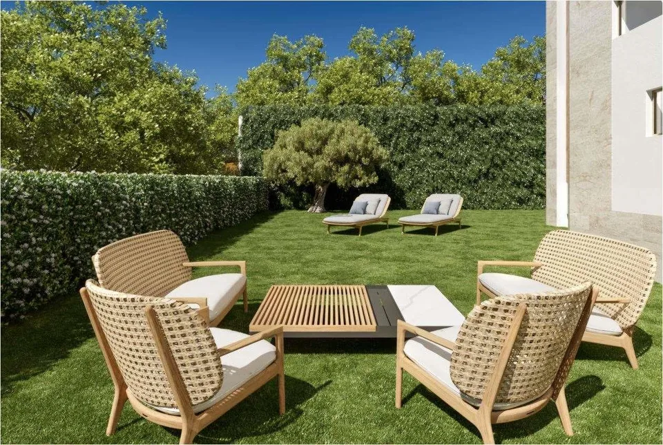 Lugano centro: nuovo appartamento con giardino a pochi passi dal lago
