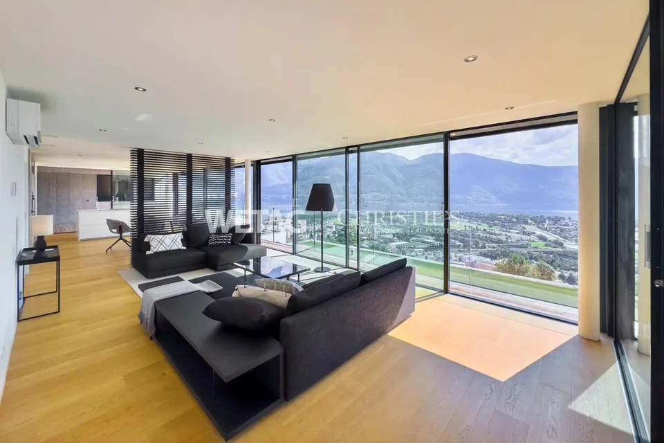 Penthouse moderno con vista panoramica in vendita a Locarno Monti – foto 10 di 13