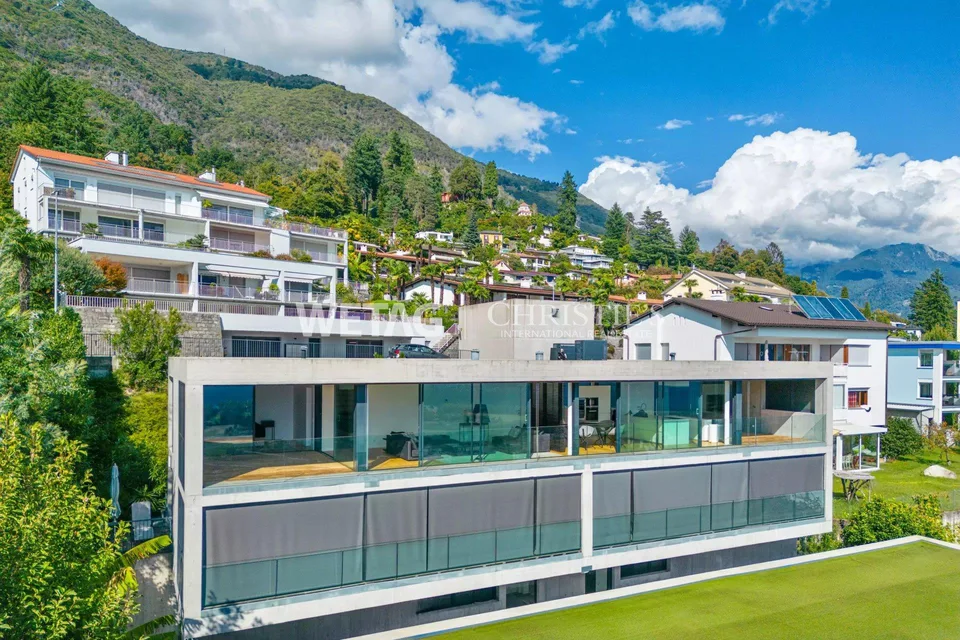 Penthouse moderno con vista panoramica in vendita a Locarno Monti – foto 13 di 13