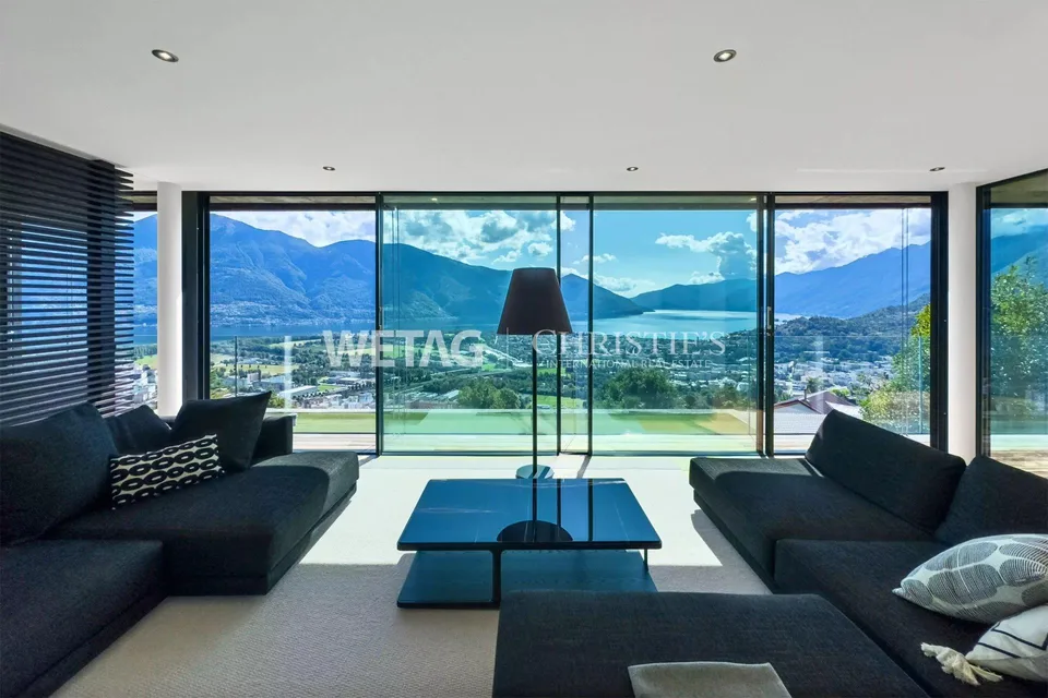 Penthouse moderno con vista panoramica in vendita a Locarno Monti – foto 12 di 13
