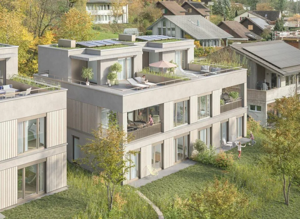 DOPPELEINFAMILIENHAUS - UNTERDORF MÖNTHAL - Zeitgemässe Architektur...