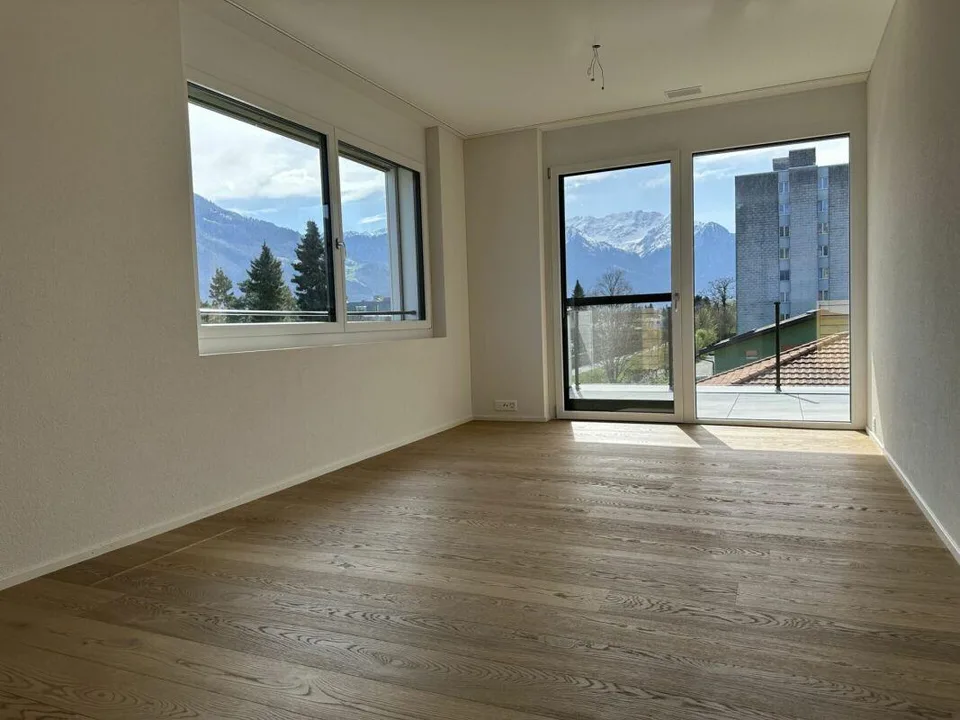Appartamento attico di 4,5 locali con una vista meravigliosa