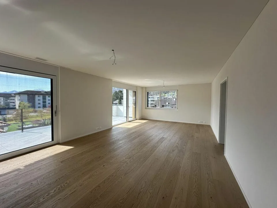 Appartamento attico di 4,5 locali con una vista meravigliosa