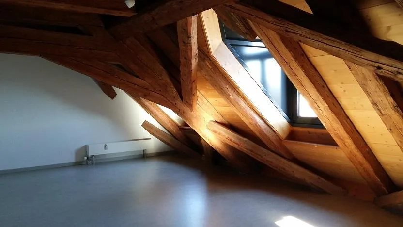 Studio über den Dächern vom Stedtli Laufen zu vermieten