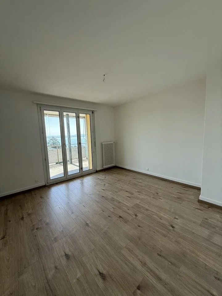 Bel appartement lumineux de 3.5 pièces avec vue sur le lac