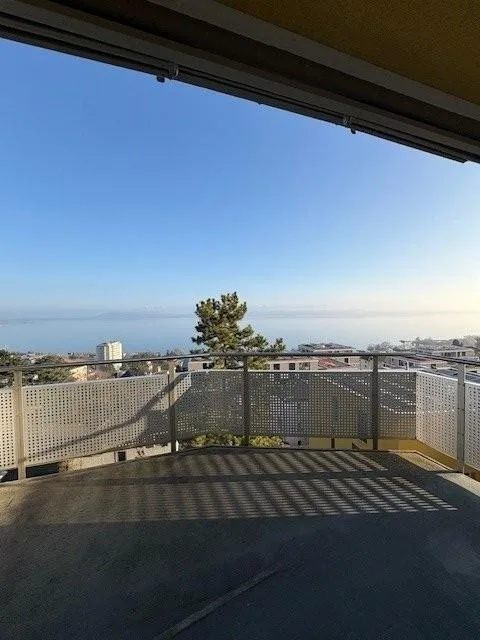 Bel appartement lumineux de 3.5 pièces avec vue sur le lac