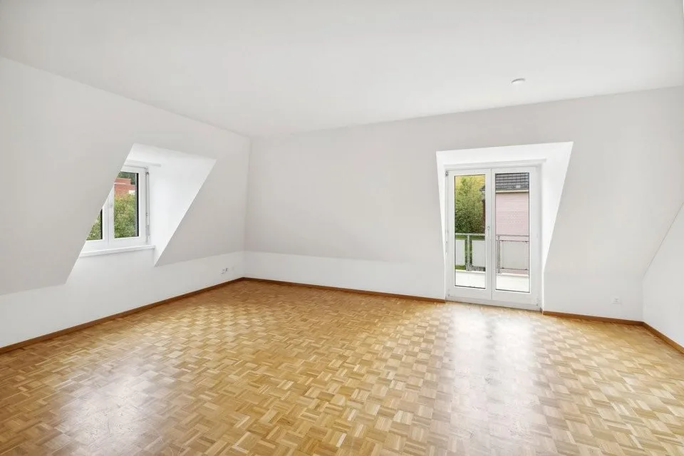 Gemütliche Dachwohnung zwischen Stadt und Natur