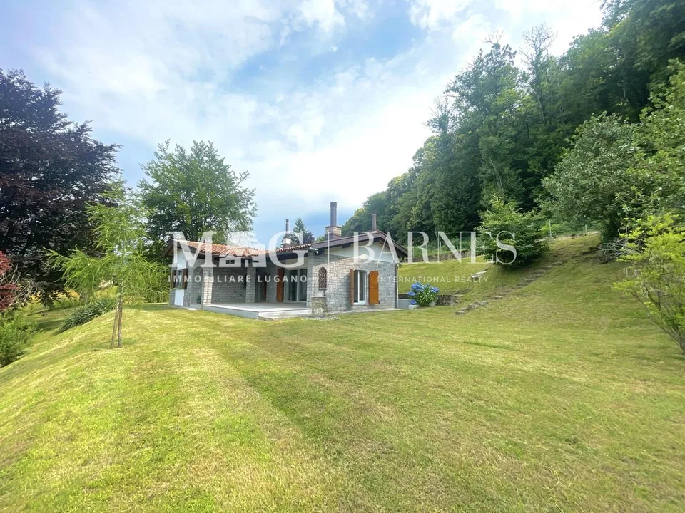 Lugano: Casa immersa nel verde con grande giardino