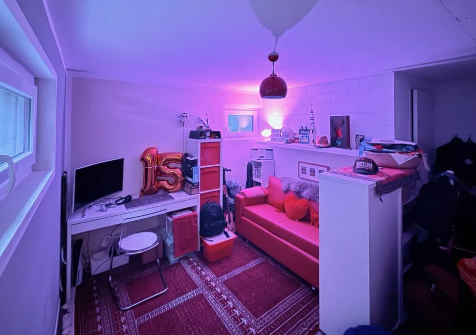 Appartamento di 3.5 locali con giardino e locale ufficio privato ri...