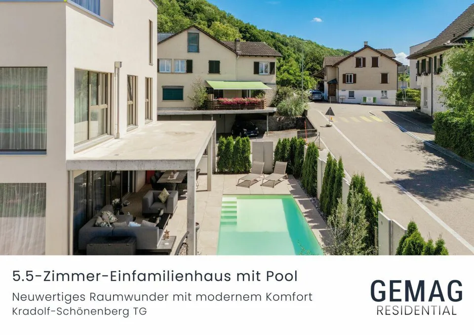 Premium-EFH mit hochwertigem Ausbau und Aussenpool