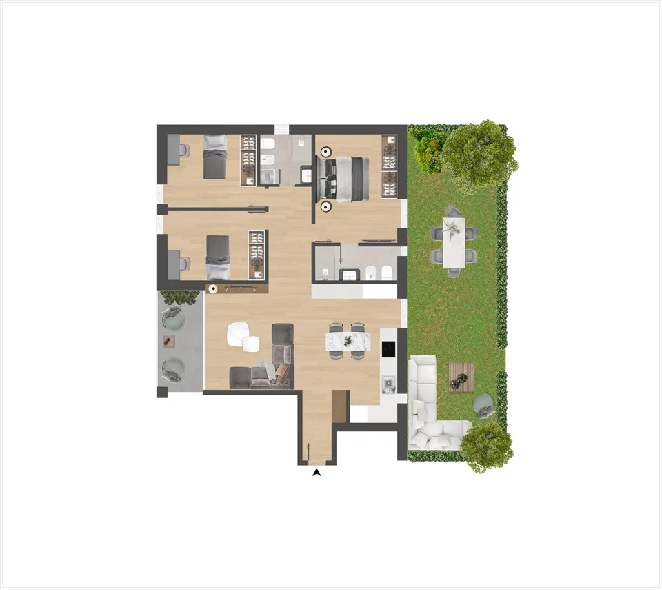 Residenza al Molino - Nuovi appartamenti moderni in posizione soleggiata – Foto 6 von 15