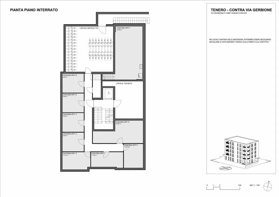 Residenza Gerbio - App. 4 - 3.5 locali - 2°P