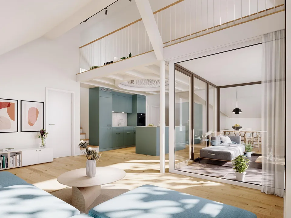 A3 | NEUBAU 4.5-Zimmer-Wohnung, 2. Obergeschoss / Galerie