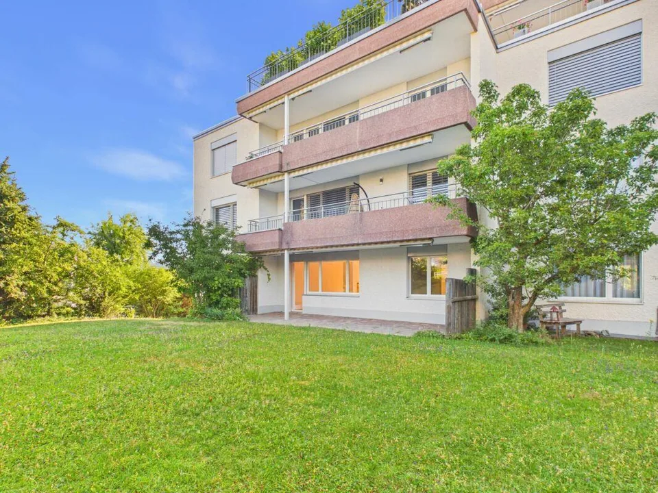 4.5-Zimmer-Wohnung an familienfreundlicher Lage mit Gartensitzplatz