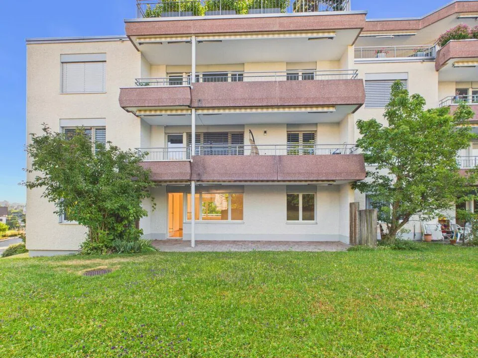4.5-Zimmer-Wohnung an familienfreundlicher Lage mit Gartensitzplatz