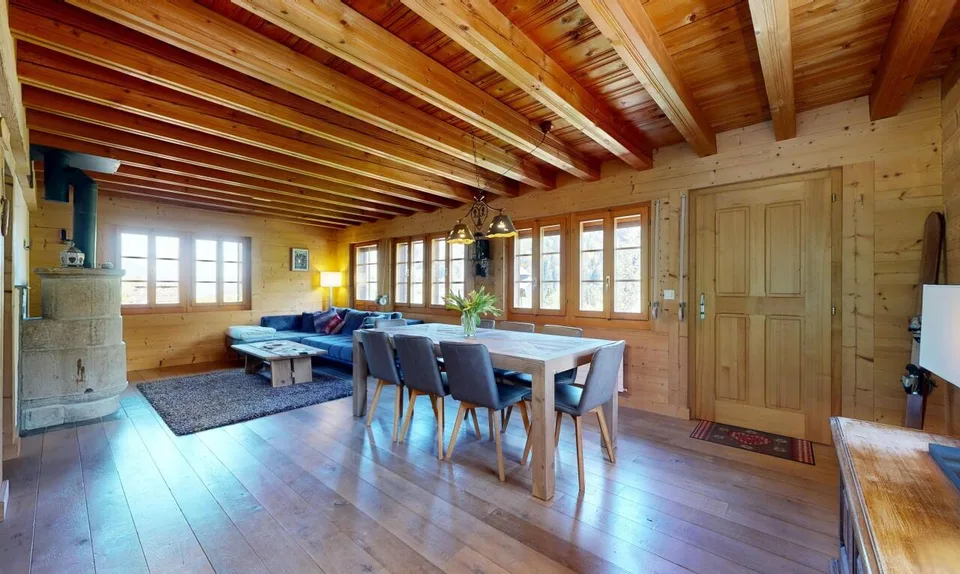 Chalet familiare di charme con vista panoramica a Val-d'Illiez