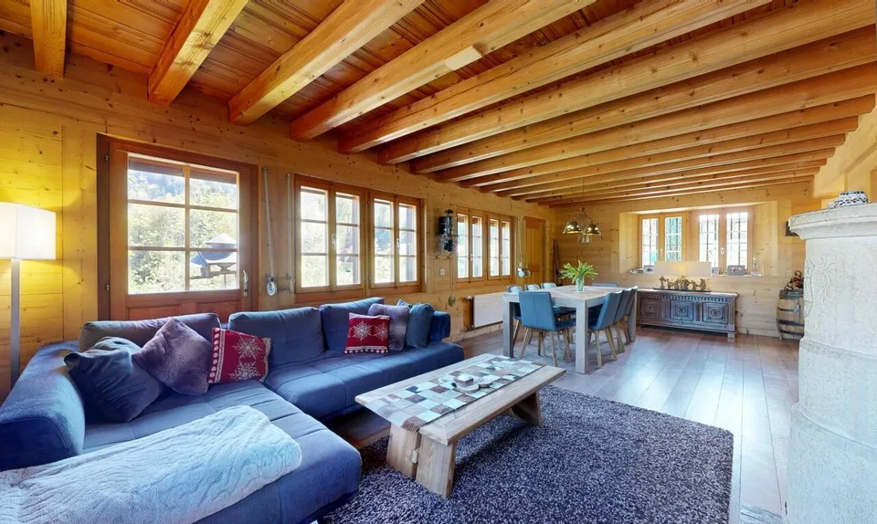 Chalet familiare di charme con vista panoramica a Val-d'Illiez
