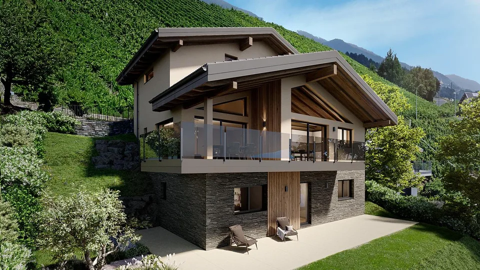 A VENDRE SPLENDIDE VILLA 5.5 PCES A AYENT