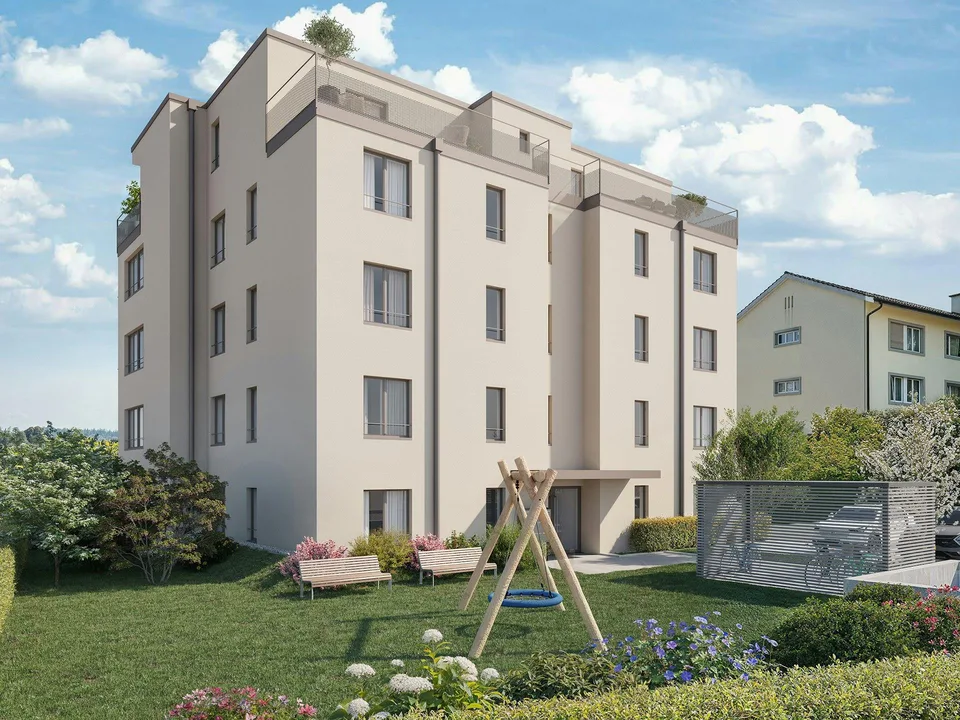 4.5-Zimmer-Attika mit unverbaubarer Fernsicht im Neubauprojekt "Unterhofen"