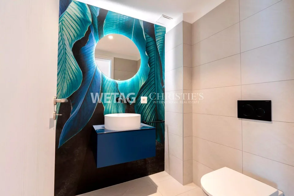 Moderne Reihenvilla mit privatem Garten & Panoramablick auf den Luganersee in Lugano-Aldesago zu verkaufen – Foto 8 von 10