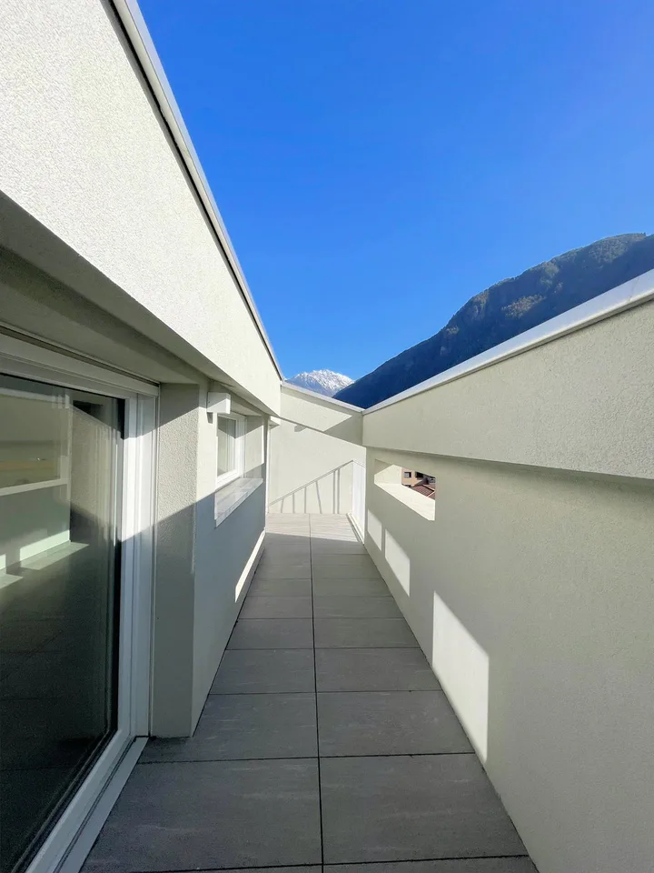 Appartamento all'ultimo piano in zona molto tranquilla e soleggiata