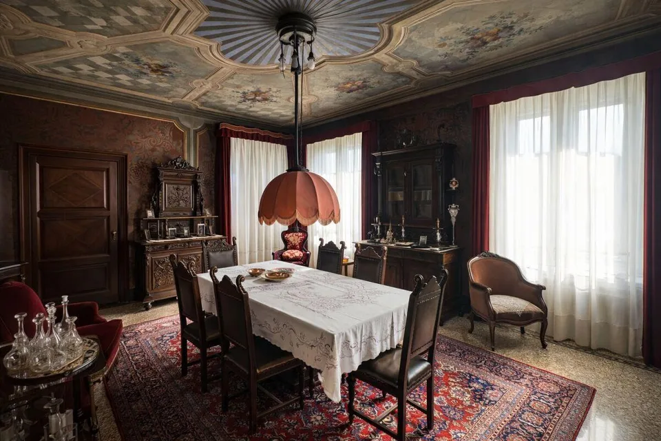 Elegantes Landhaus aus der Epoche mit Garten und Terrassen im Herzen von Balerna – Foto 24 von 30
