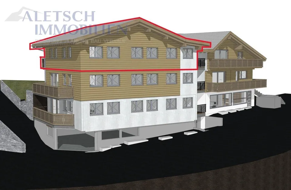 3.5-Zimmer-Wohnung im 2. Obergeschoss – im Herzen von Fiesch