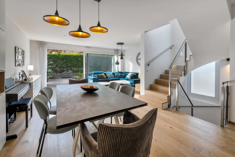 Villa contemporaine en pignon