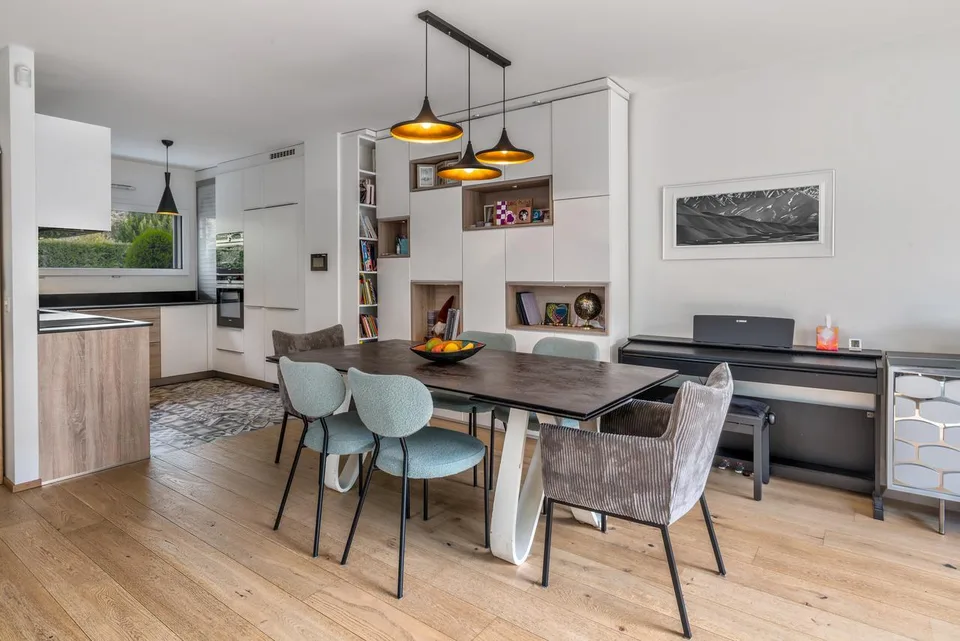 Villa contemporaine en pignon
