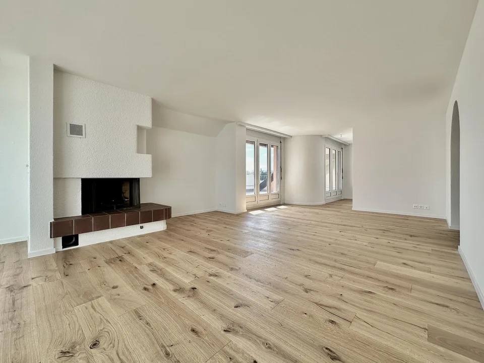 Appartamento attico di 5,5 locali ristrutturato con vista panoramica a Küngoldingen – foto 32 di 35