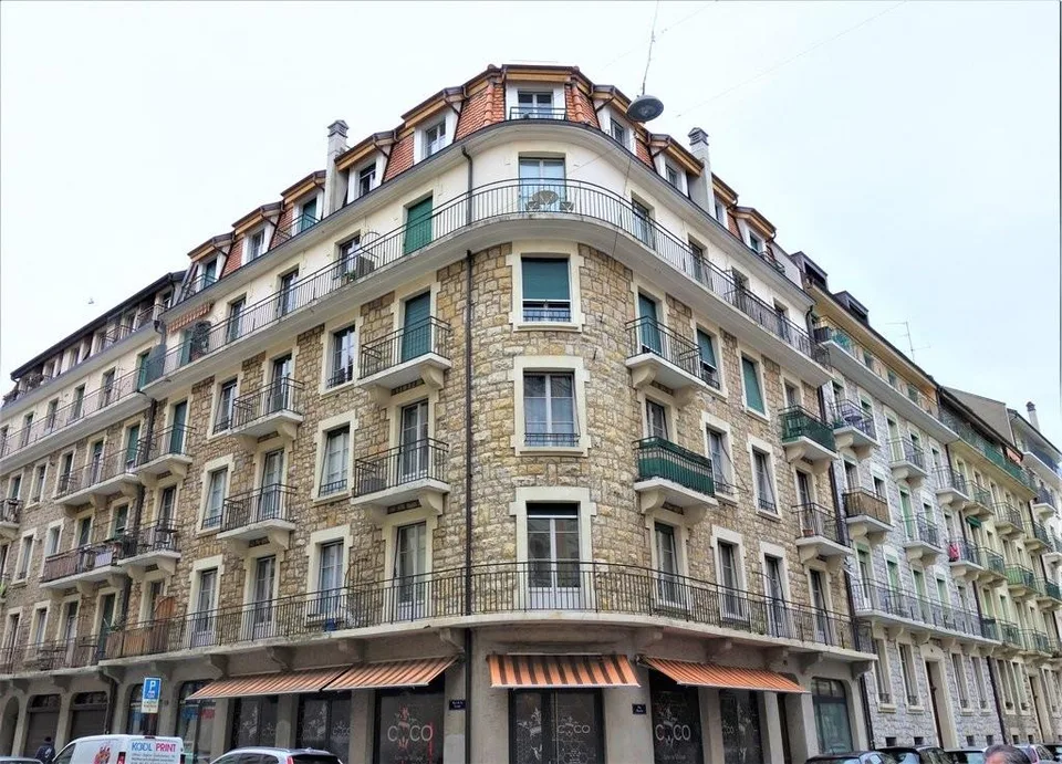 Proche rue de Carouge, quartier calme et agréable à vivre