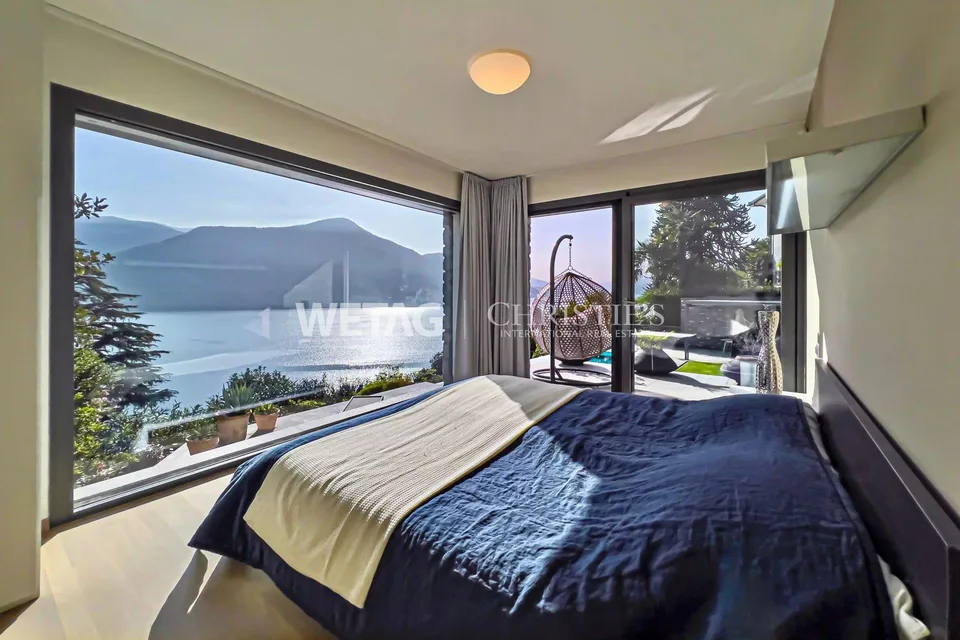 Brissago: Villa di lusso con vista mozzafiato sul lago in vendita in posizione esclusiva