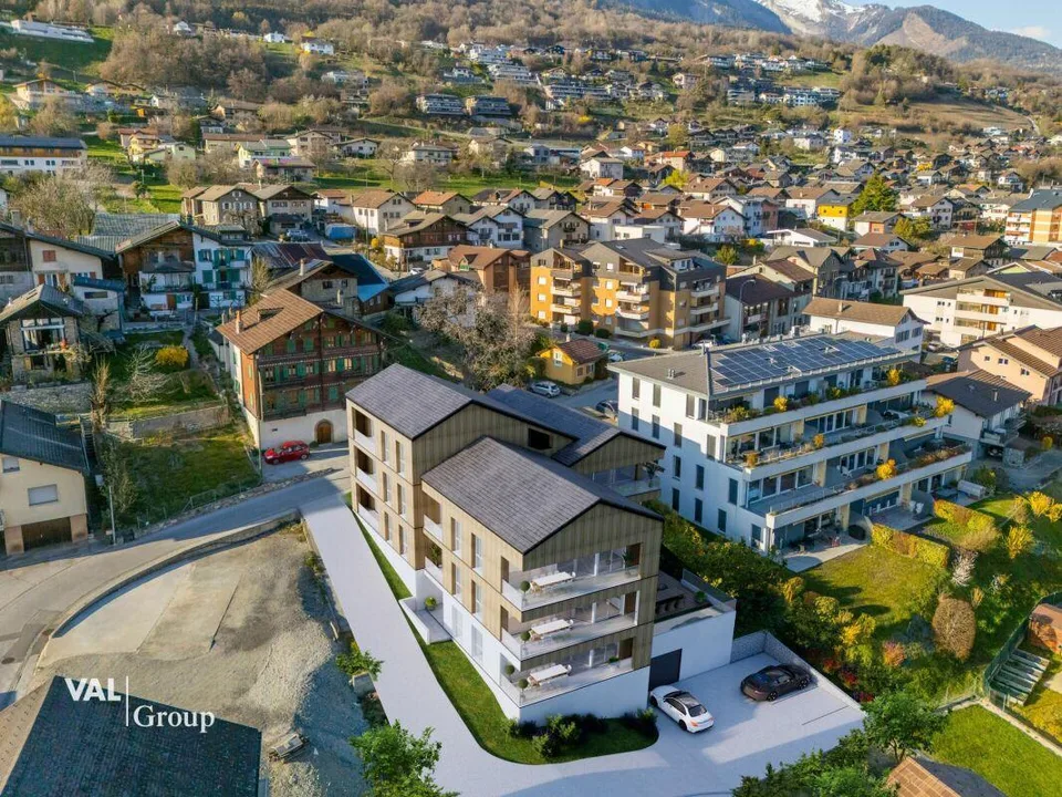 Spacieux appartement 3,5 pièces avec balcon - Un cadre paisible ave...
