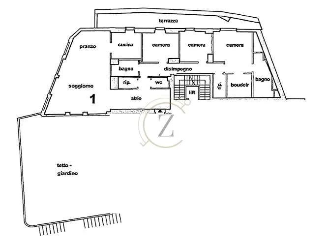 Appartement 4,5 pièces avec jardin à Castagnola – photo 13 sur 13