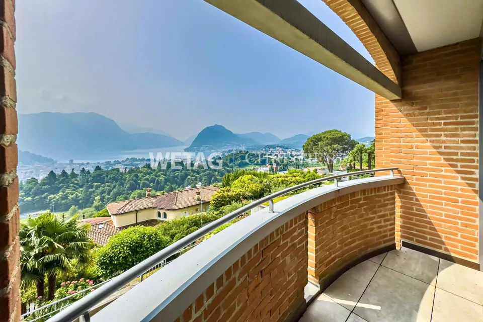 Lugano-Porza: Reihenhaus mit privatem Garten & Seeblick zu verkaufen, auch als Zweitwohnsitz möglich – Foto 12 von 13