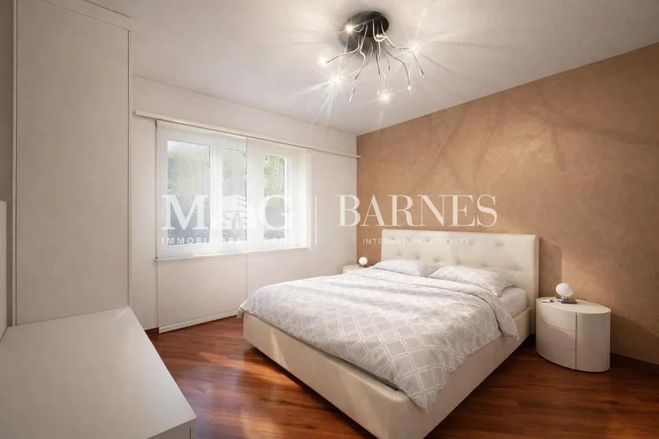Lugano, Castagnola: Appartamento 4 locali con vista lago e box privato – Foto 8 von 9