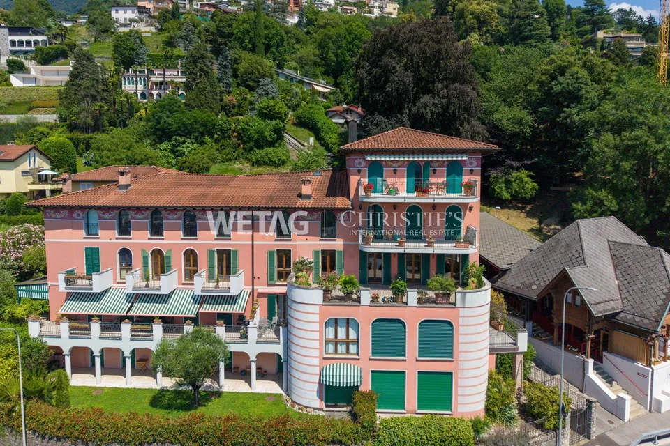 Lugano-Ruvigliana: elegante Wohnung mit atemberaubendem Seeblick, P...