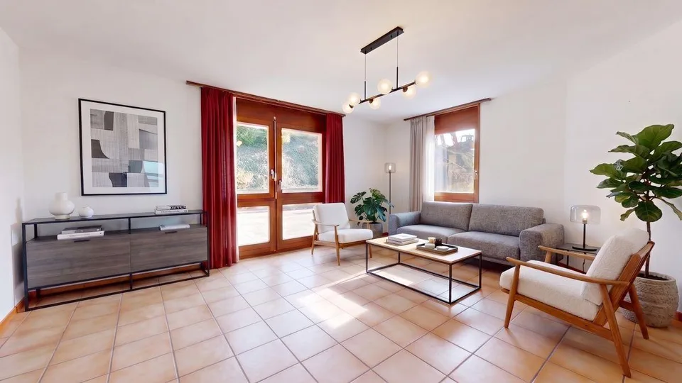 View of the Jura - Family villa on 1'000 m² in Seigneux!