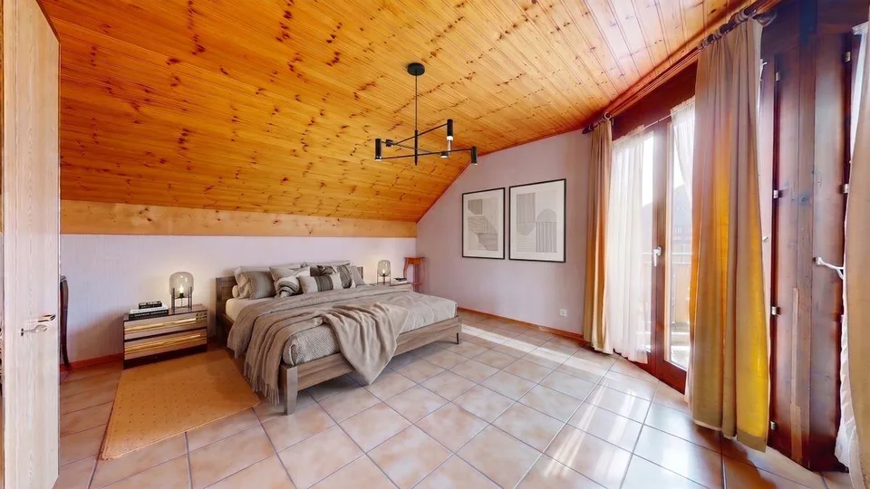 View of the Jura - Family villa on 1'000 m² in Seigneux!