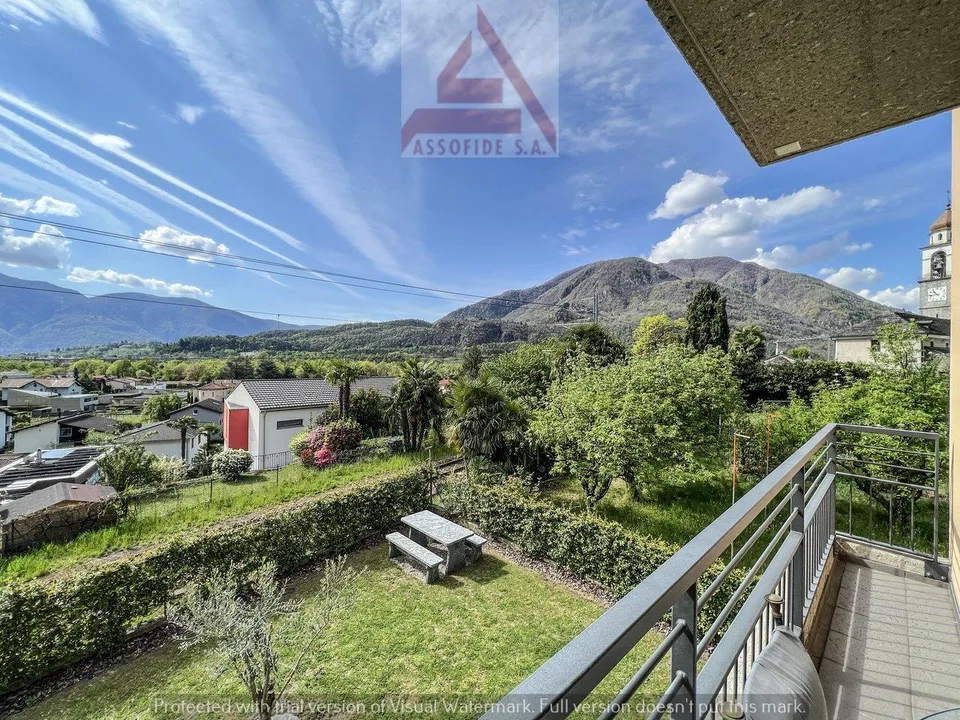 Maisonettewohnung mit offener Sicht / Appart. duplex con vista aperta