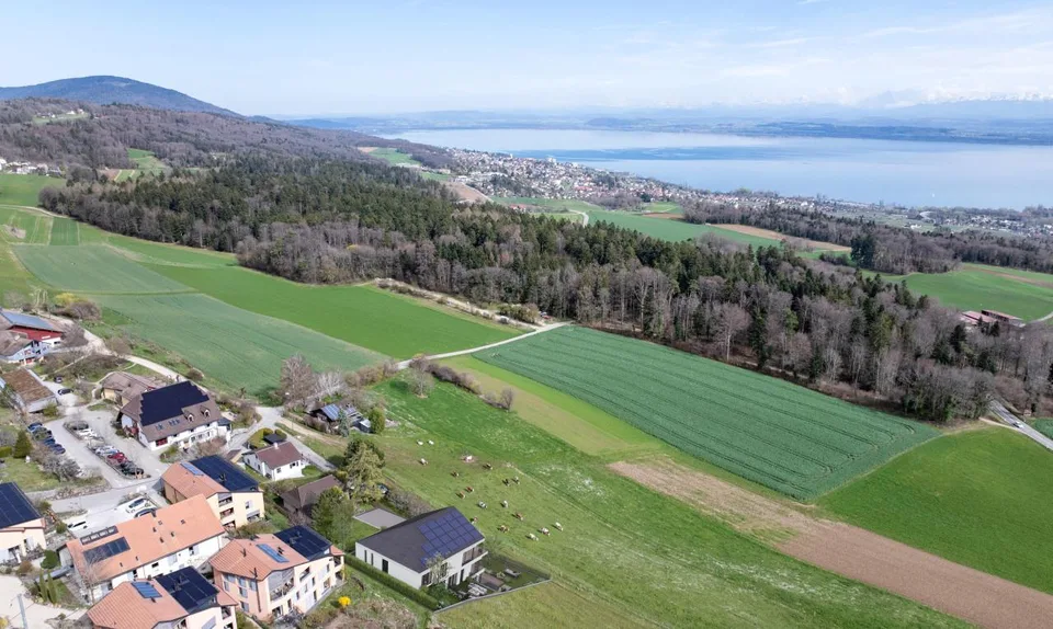 Votre futur appartement avec vue sur le lac à 180°