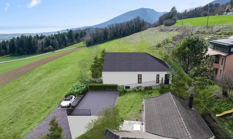 Votre futur appartement avec vue sur le lac à 180°