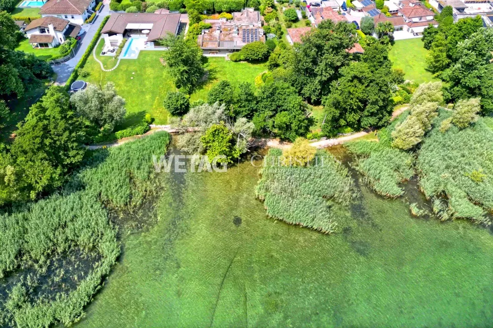 Lugano-Magliaso: magnificent villa with indoor pool, directly on Lake Lugano – photo 12 of 13