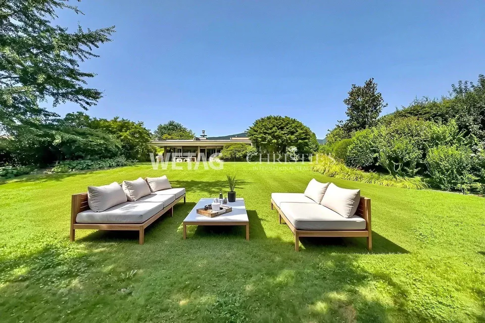 Lugano-Magliaso: magnificent villa with indoor pool, directly on Lake Lugano – photo 6 of 13