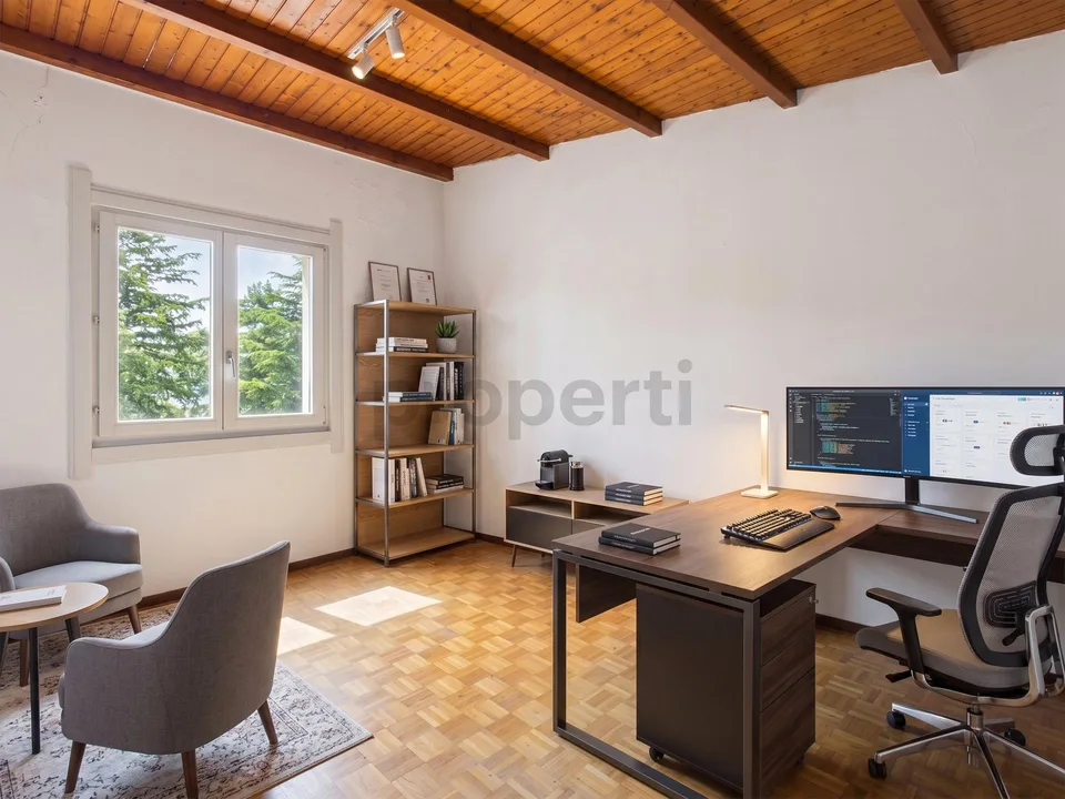 Elegantes Villenhaus mit 4 Zimmern und Balkon, renoviert, Agno – Foto 7 von 29