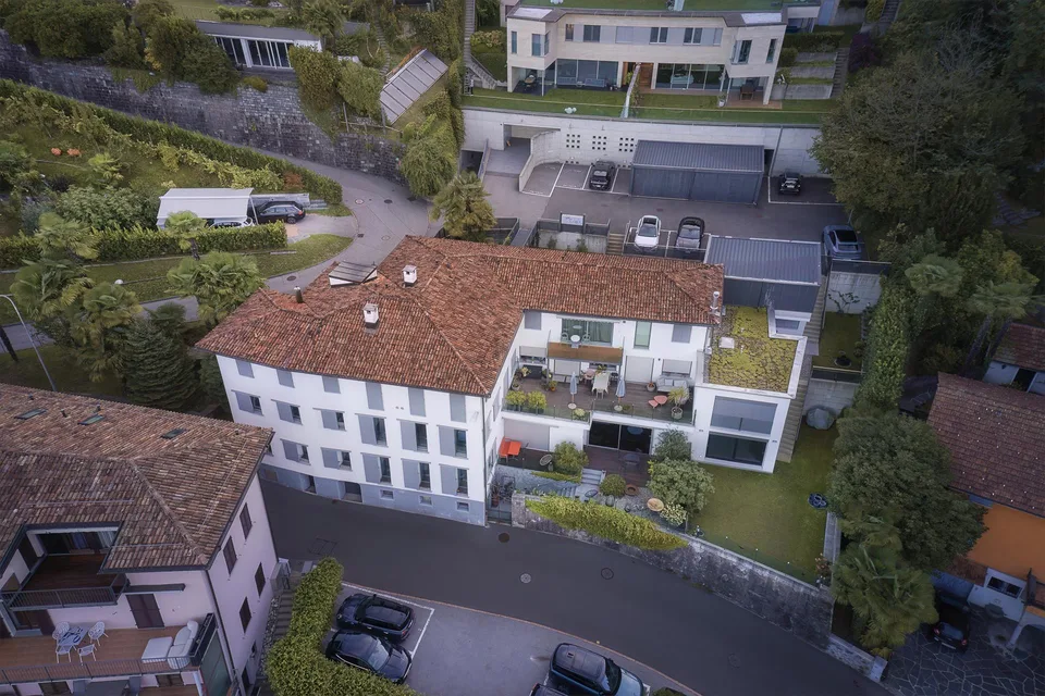 Wohnung mit Seeblick in Figino zum Verkauf