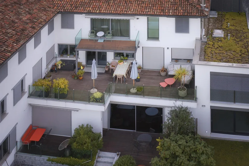 Wohnung mit Seeblick in Figino zum Verkauf