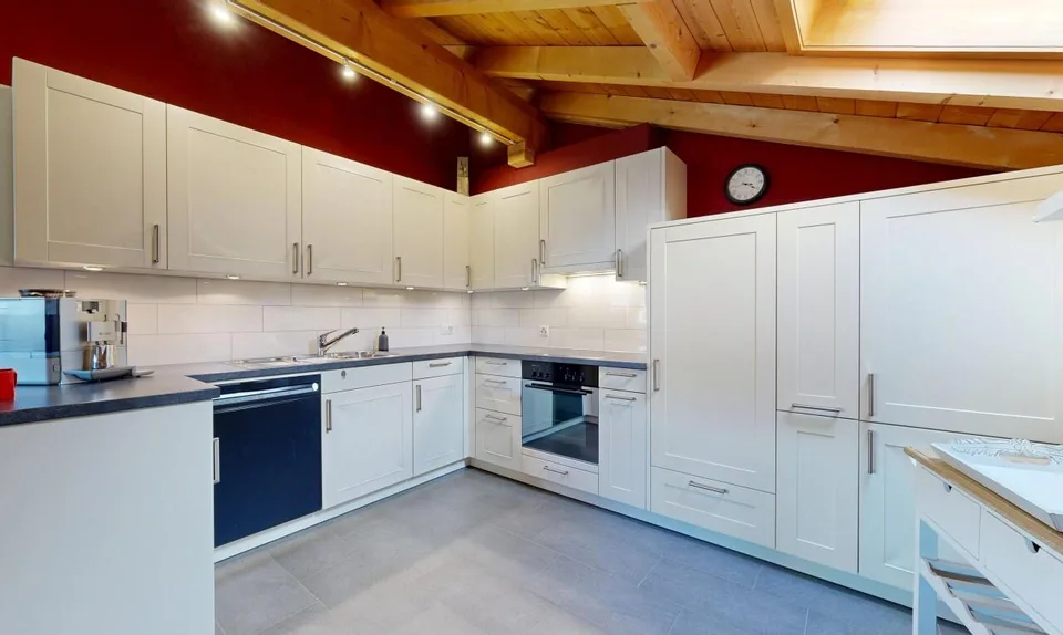 Charmante Dachwohnung mit Bergpanorama in Brigels