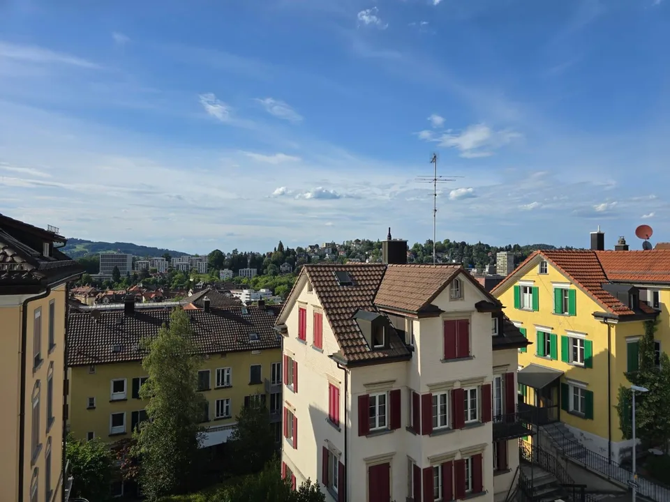 3.5 Zimmer Wohnung in St Gallen Riethüsli mit schöner Aussicht