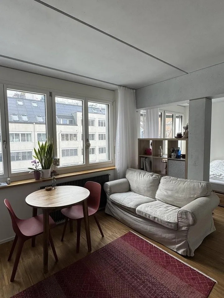 Klein, charmant, voller Möglichkeiten - perfekte 1.5-Zimmerwohnung